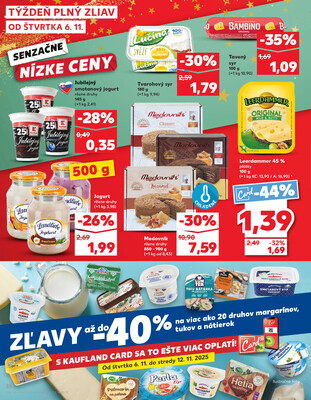 Kaufland 6.11. - 12.11. - Kaufland Bratislava - Rača