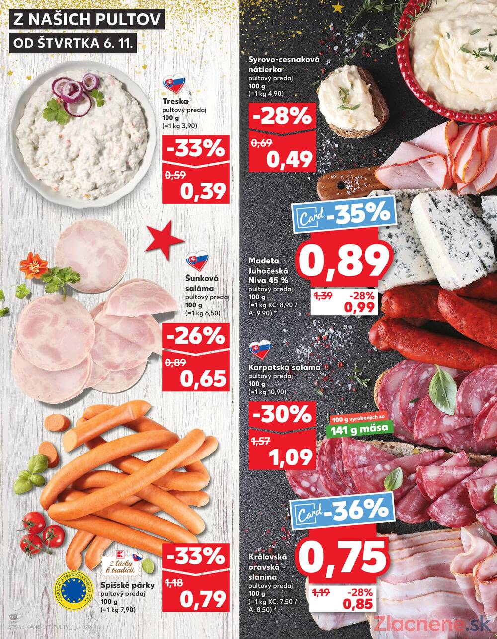 Leták Kaufland - Kaufland 6.11. - 12.11. - Kaufland Nitra - Čermáň - strana 18