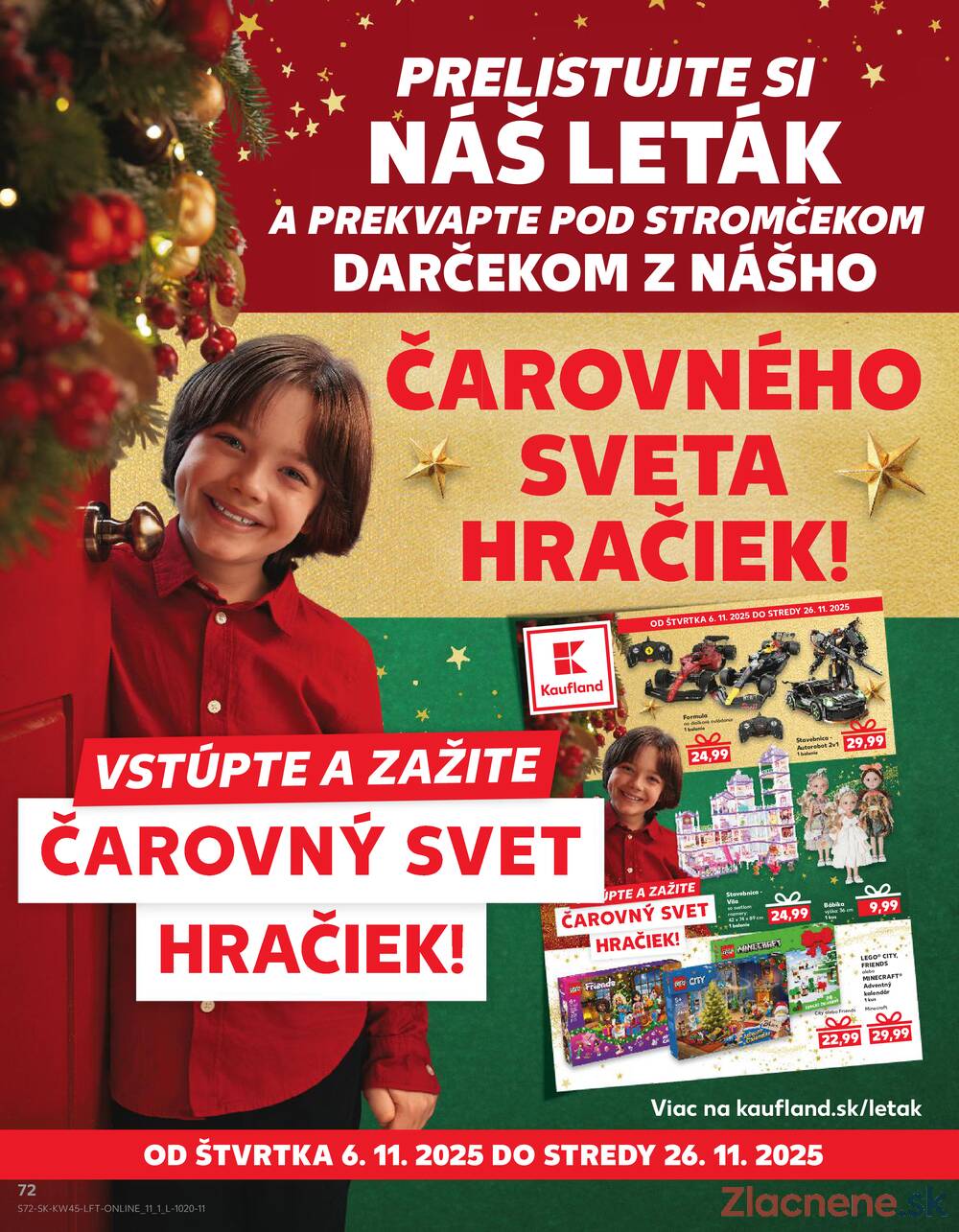 Leták Kaufland - Kaufland 6.11. - 12.11. - Kaufland Ružomberok - strana 72