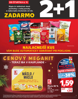 Kaufland 6.11. - 12.11. - Kaufland Košice - OC Galéria 