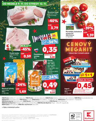 Kaufland 6.11. - 12.11. - Kaufland Košice - Nad Jazerom