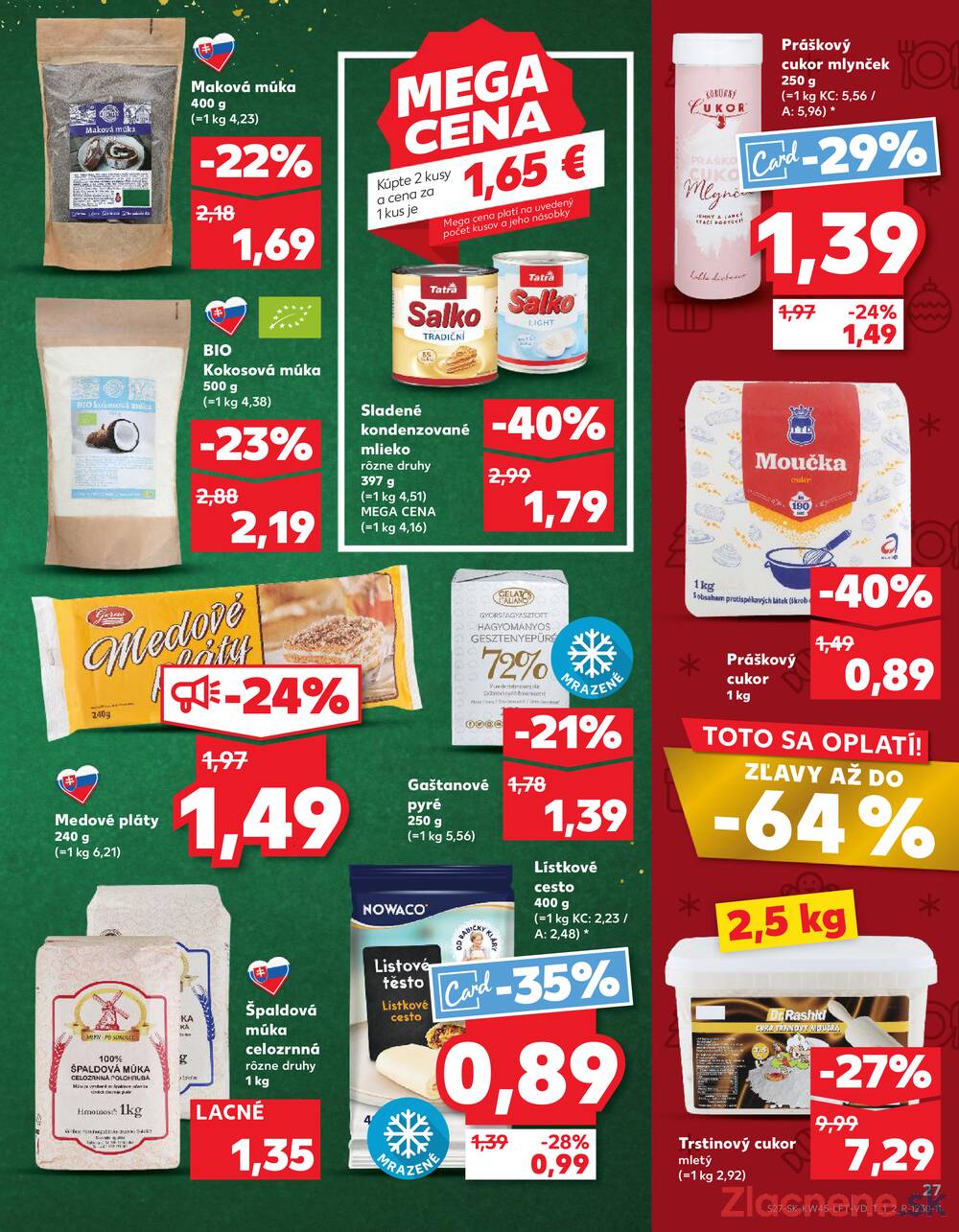 Leták Kaufland - Kaufland 6.11. - 12.11. - Kaufland Šamorín-Mliečno - Krajinská cesta - strana 27