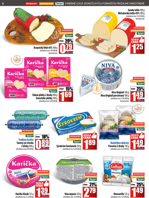 Leták COOP Jednota Slovensko
platný do 12.11.2025 - strana 6