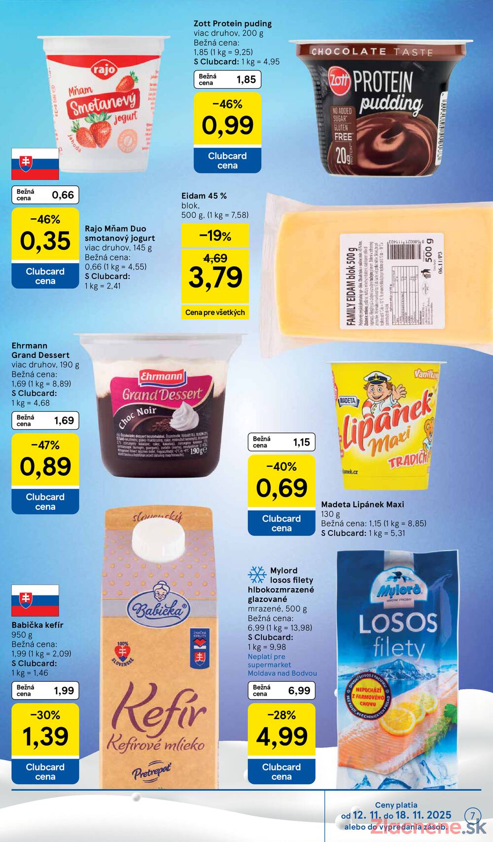 Leták Tesco
platný do 18.11.2025 - strana 7