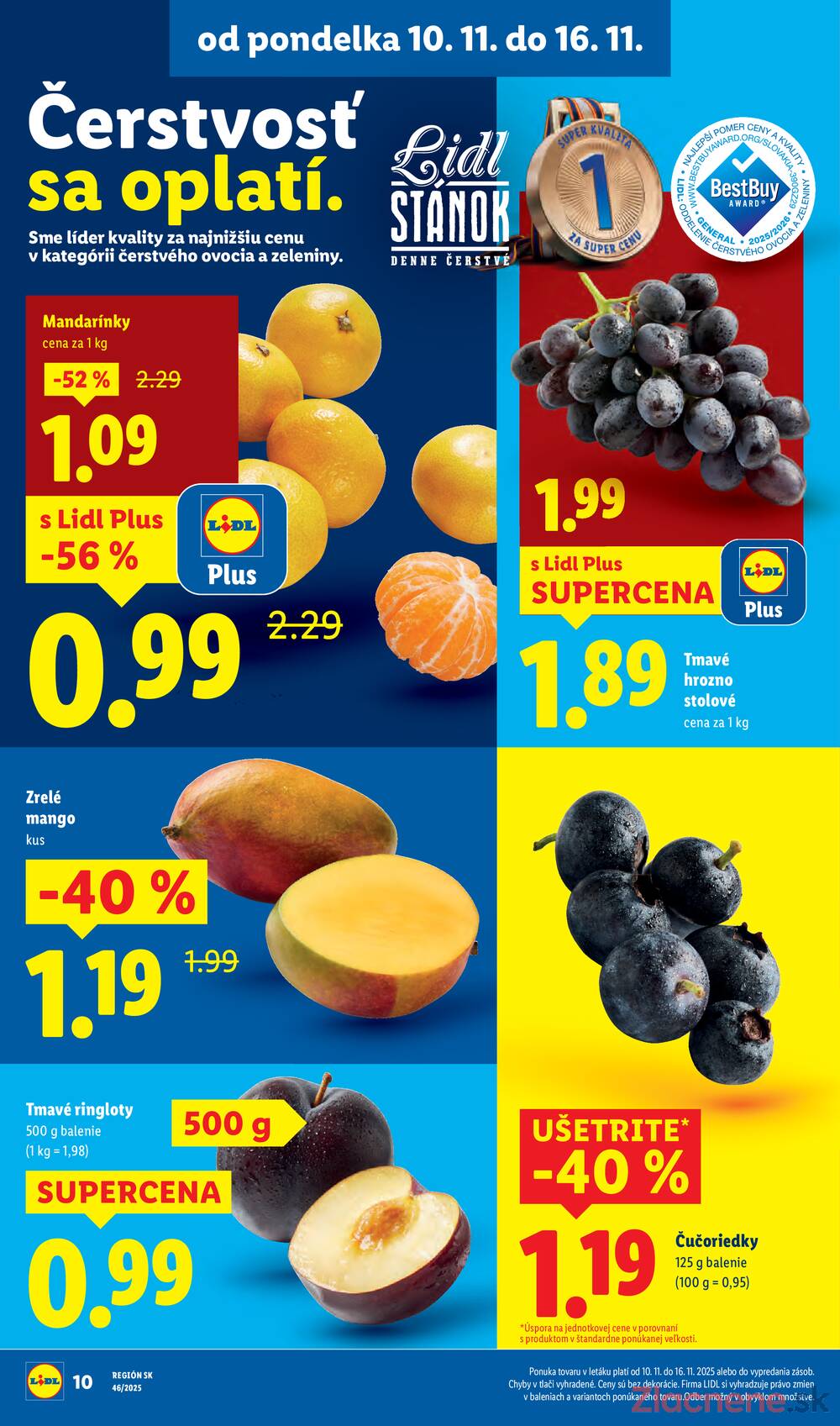 Leták Lidl
platný do 16.11.2025 - strana 14