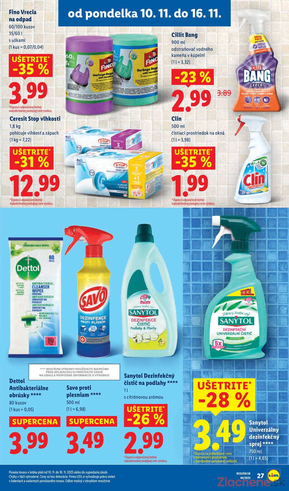 Leták Lidl
platný do 16.11.2025 - strana 45