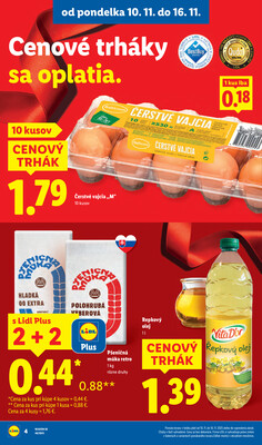 Leták Lidl
platný do 16.11.2025 - strana 8