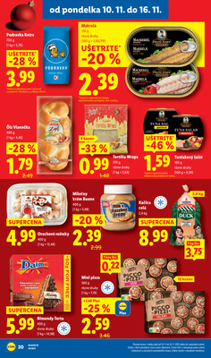 Leták Lidl
platný do 16.11.2025 - strana 28