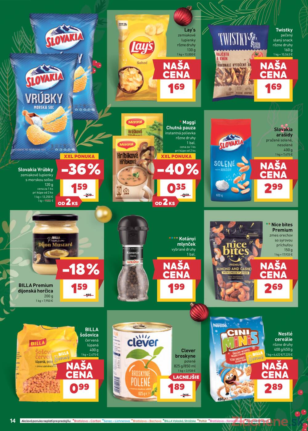 Leták Billa
platný do 18.11.2025 - strana 14
