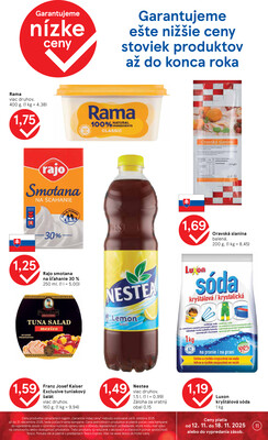 Tesco malé hypermarkety od 12.11. do 18.11.2025
