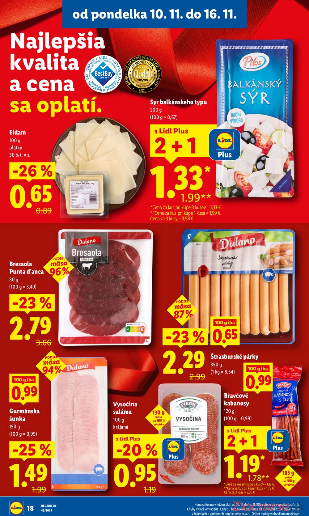 Leták Lidl
platný do 16.11.2025 - strana 66