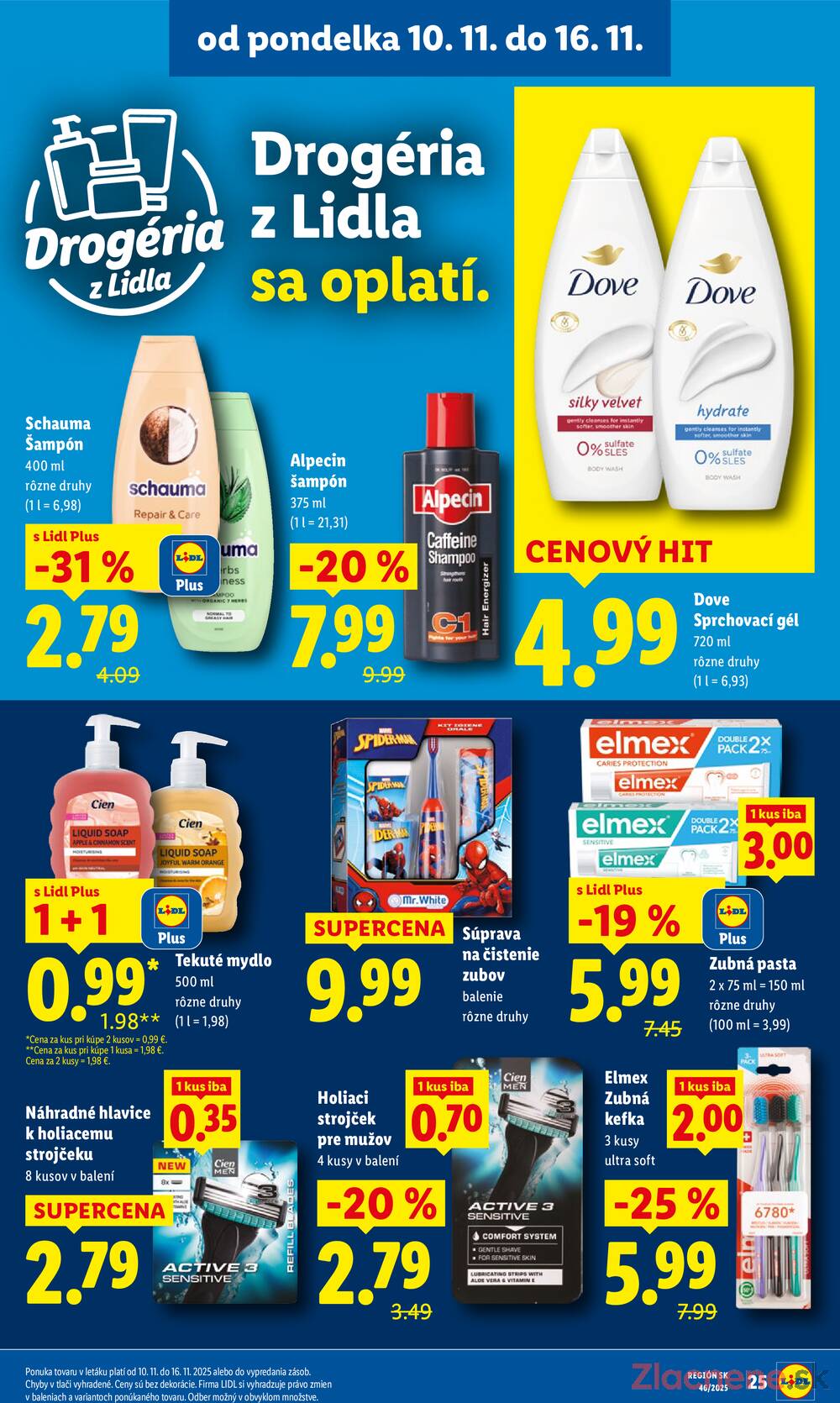 Leták Lidl
platný do 16.11.2025 - strana 83