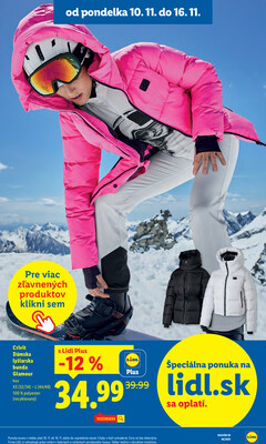 Leták Lidl
platný do 16.11.2025 - strana 105