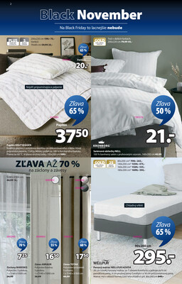 Leták Jysk
platný do 23.11.2025 - strana 2