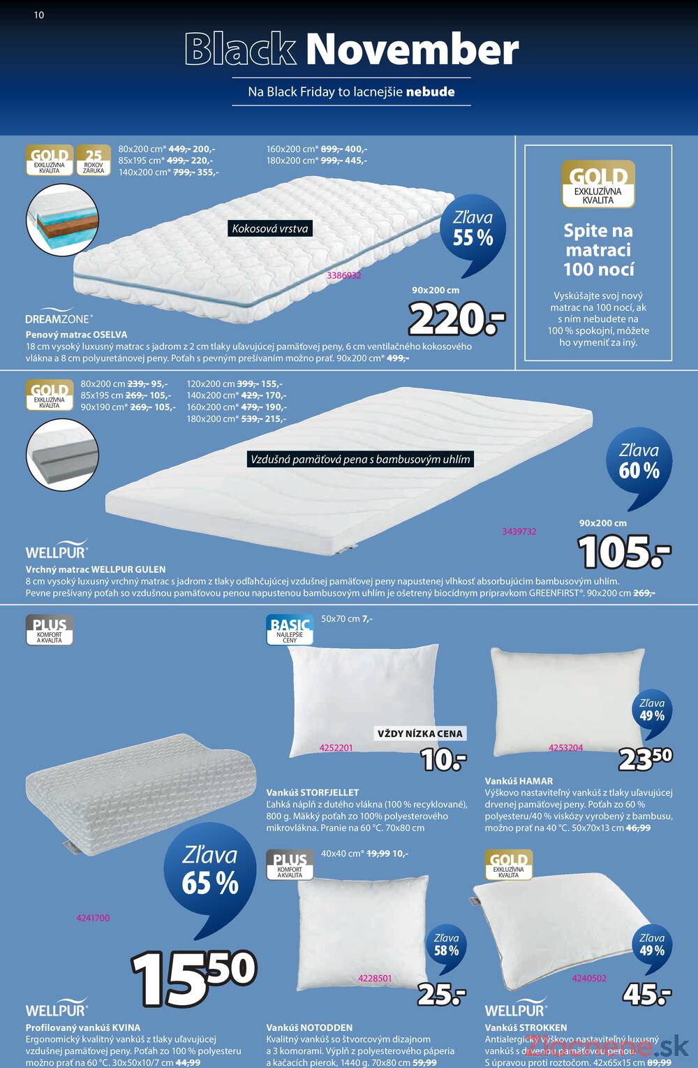 Leták Jysk
platný do 23.11.2025 - strana 10