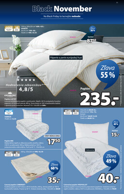 Leták Jysk
platný do 23.11.2025 - strana 11