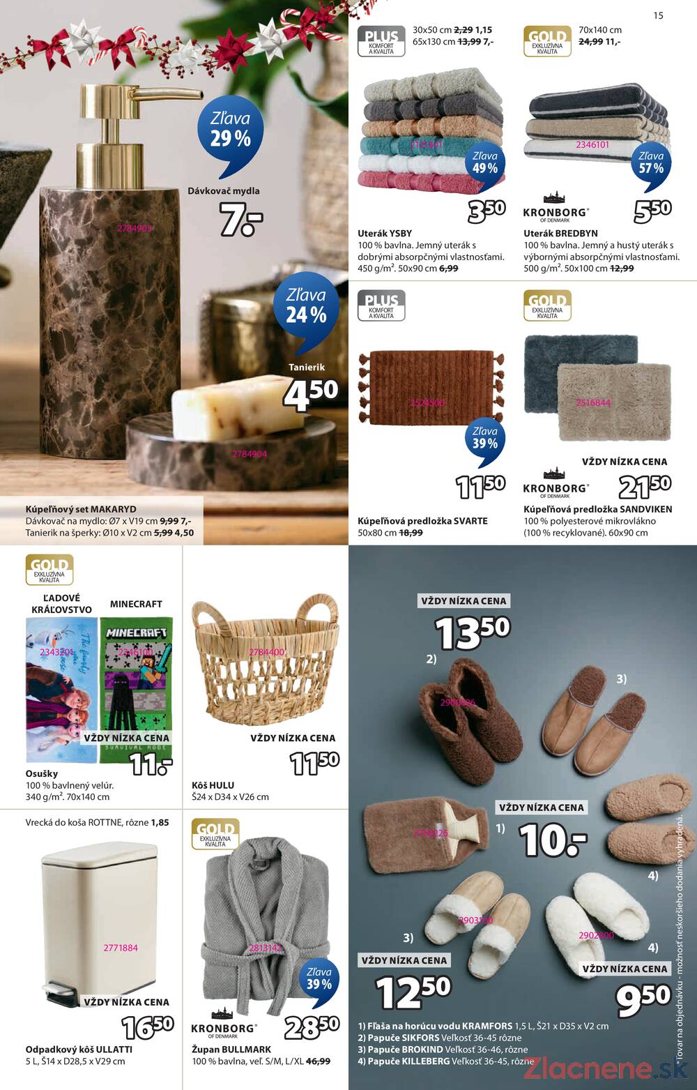Leták Jysk - Jysk od 24.11. do 23.12.2025 - strana 15
