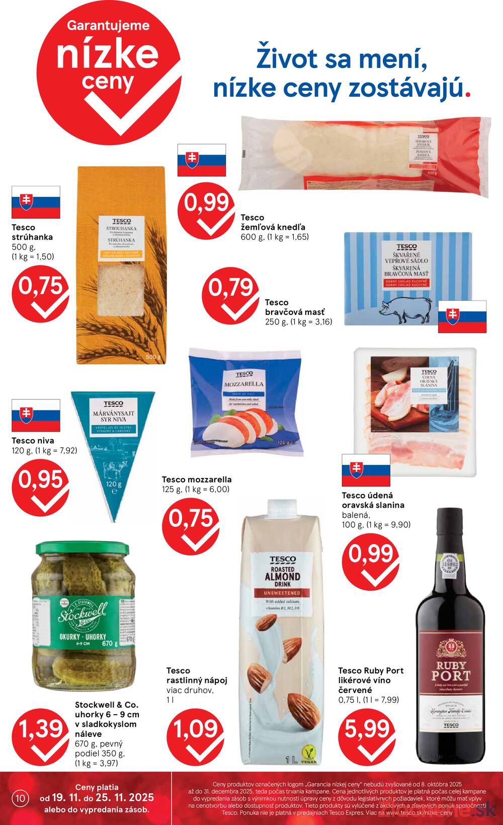 Leták Tesco
		  platný do 25.11.2025 - strana 10