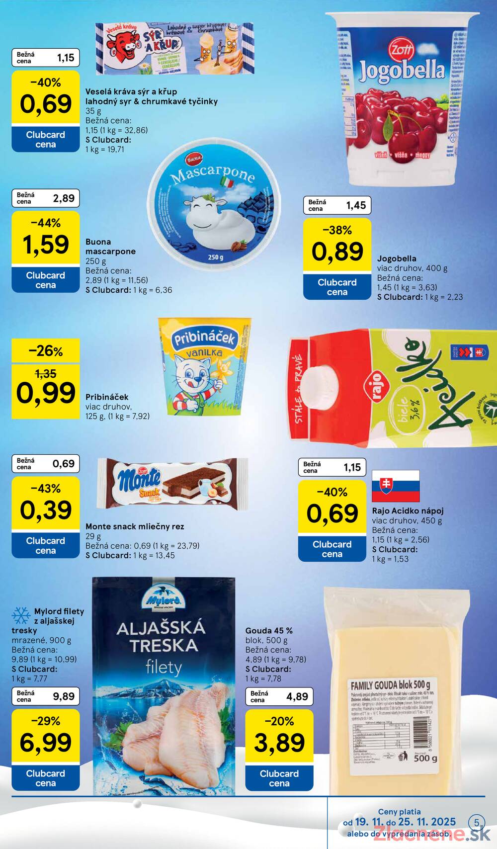 Leták Tesco - Tesco malé hypermarkety od 19.11. do 25.11.2025 - strana 5 Leták Tesco - Tesco malé hypermarkety od 19.11. do 25.11.2025 - strana 5