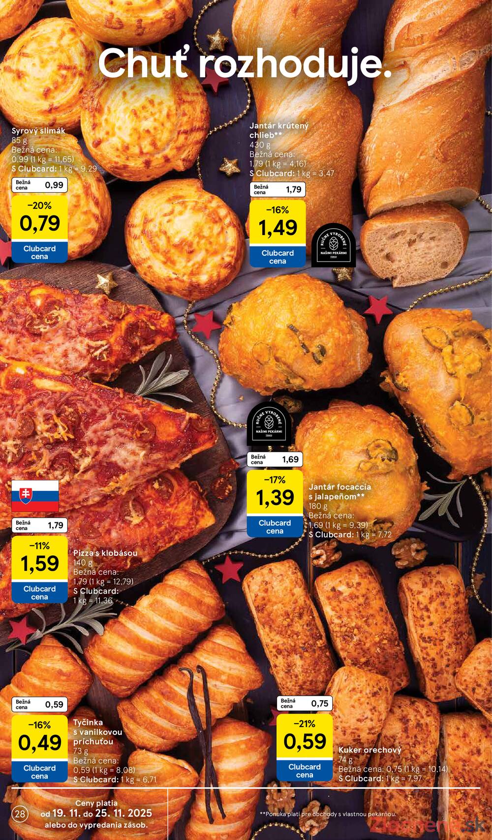 Leták Tesco - Tesco malé hypermarkety od 19.11. do 25.11.2025 - strana 28 Leták Tesco - Tesco malé hypermarkety od 19.11. do 25.11.2025 - strana 28