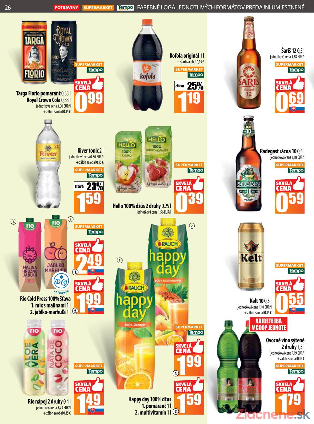 Leták COOP Jednota Slovensko
		  platný do 19.11.2025 - strana 26