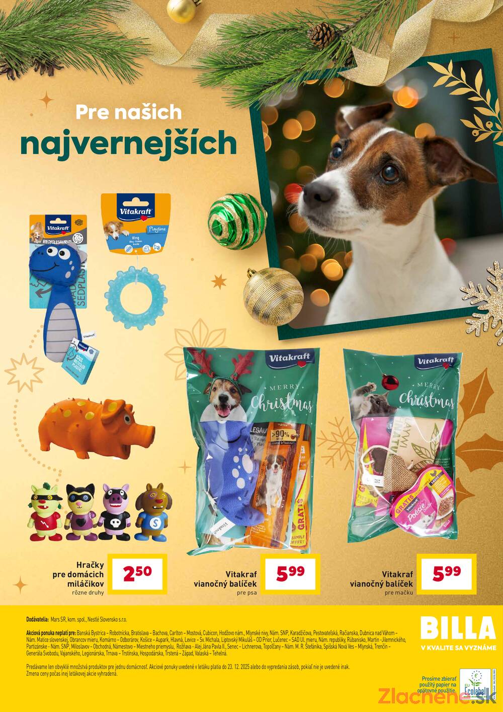 Leták Billa
		  platný do 23.12.2025 - strana 31