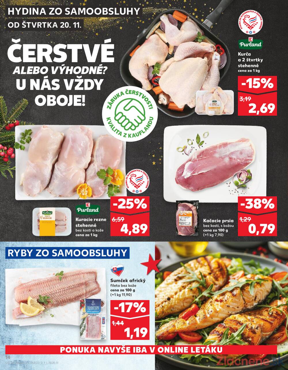 Leták Kaufland - Kaufland 20.11. - 26.11. - Kaufland Spišská Nová Ves - strana 14