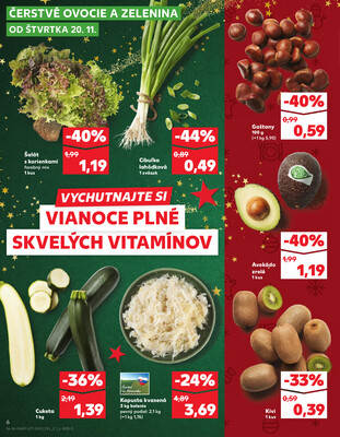 Kaufland 20.11. - 26.11. - Kaufland Spišská Nová Ves