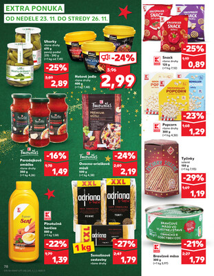 Kaufland 20.11. - 26.11. - Kaufland Spišská Nová Ves