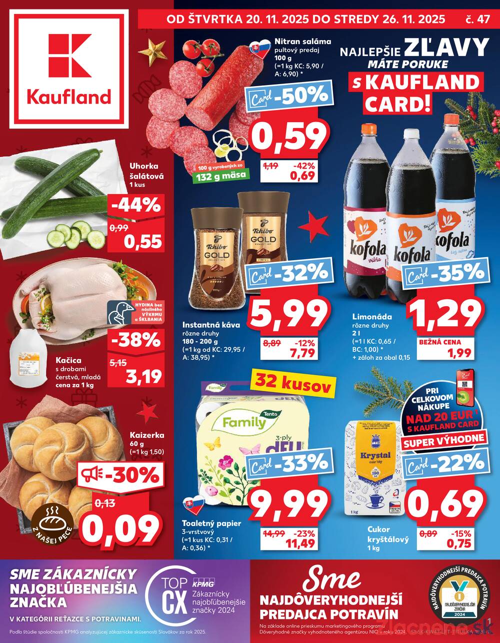 Leták Kaufland
		  platný do 26.11.2025 - strana 1