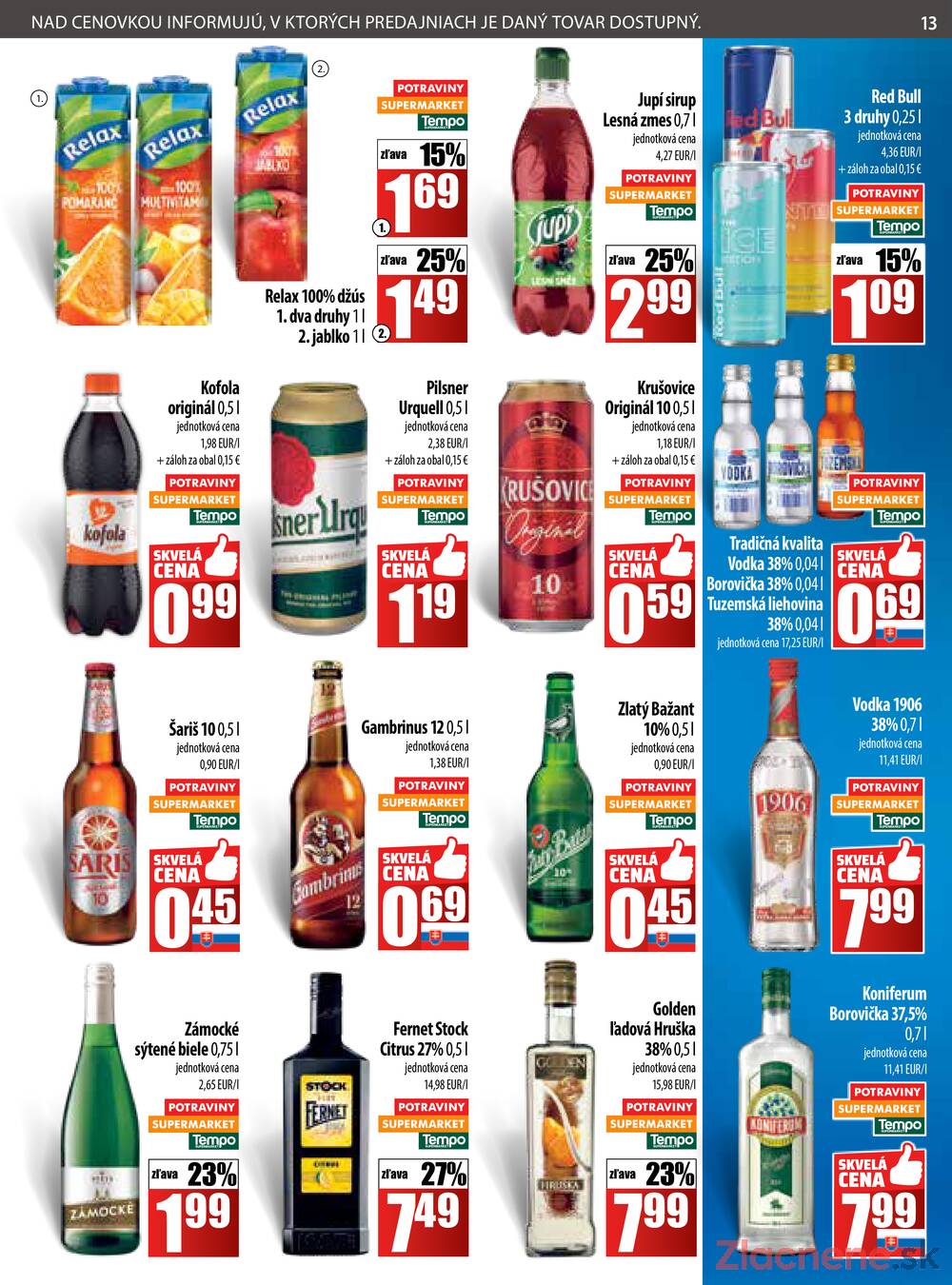 Leták COOP Jednota Slovensko
		  platný do 26.11.2025 - strana 13