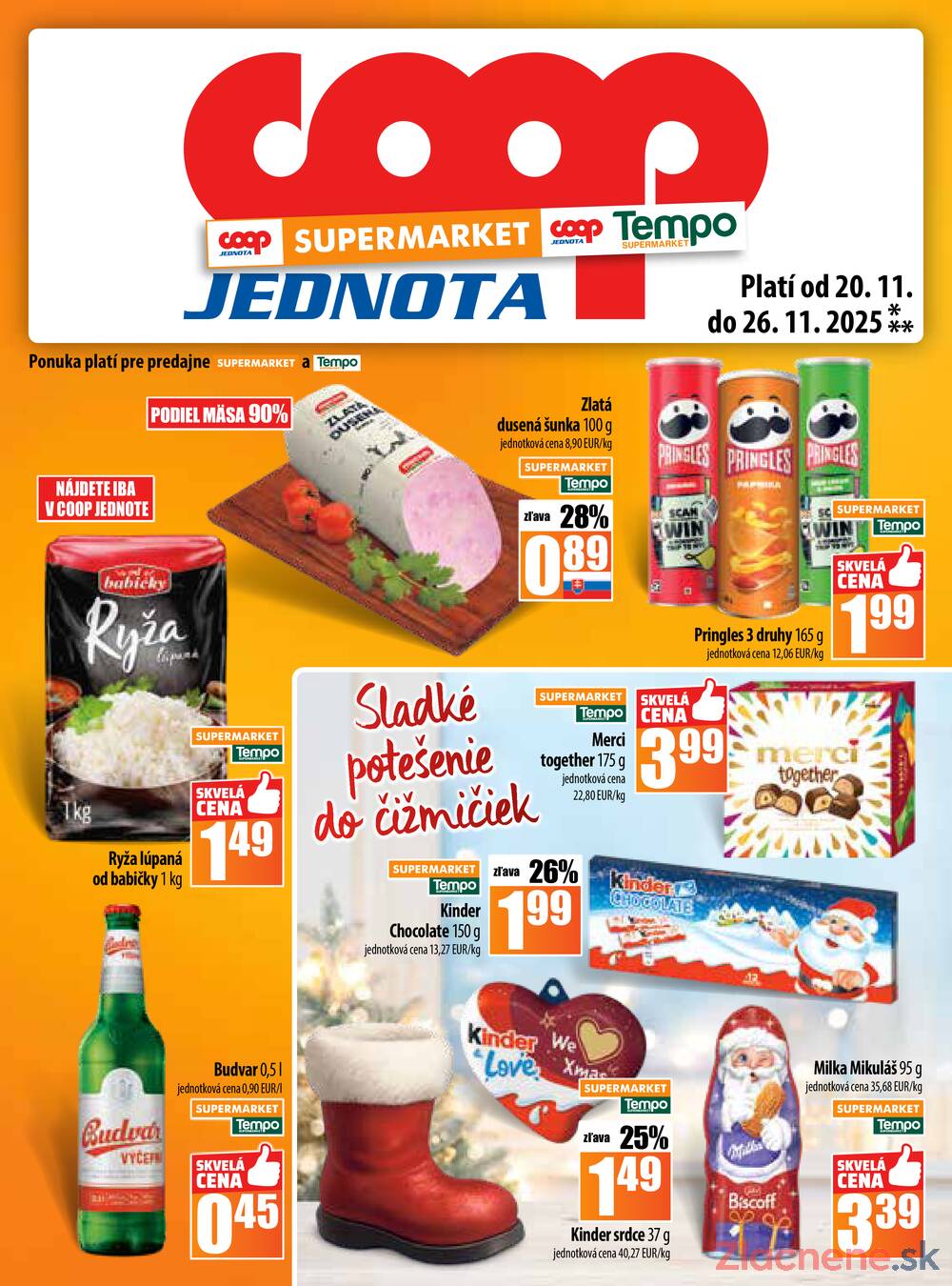 Leták COOP Jednota Slovensko
		  platný do 26.11.2025 - strana 15