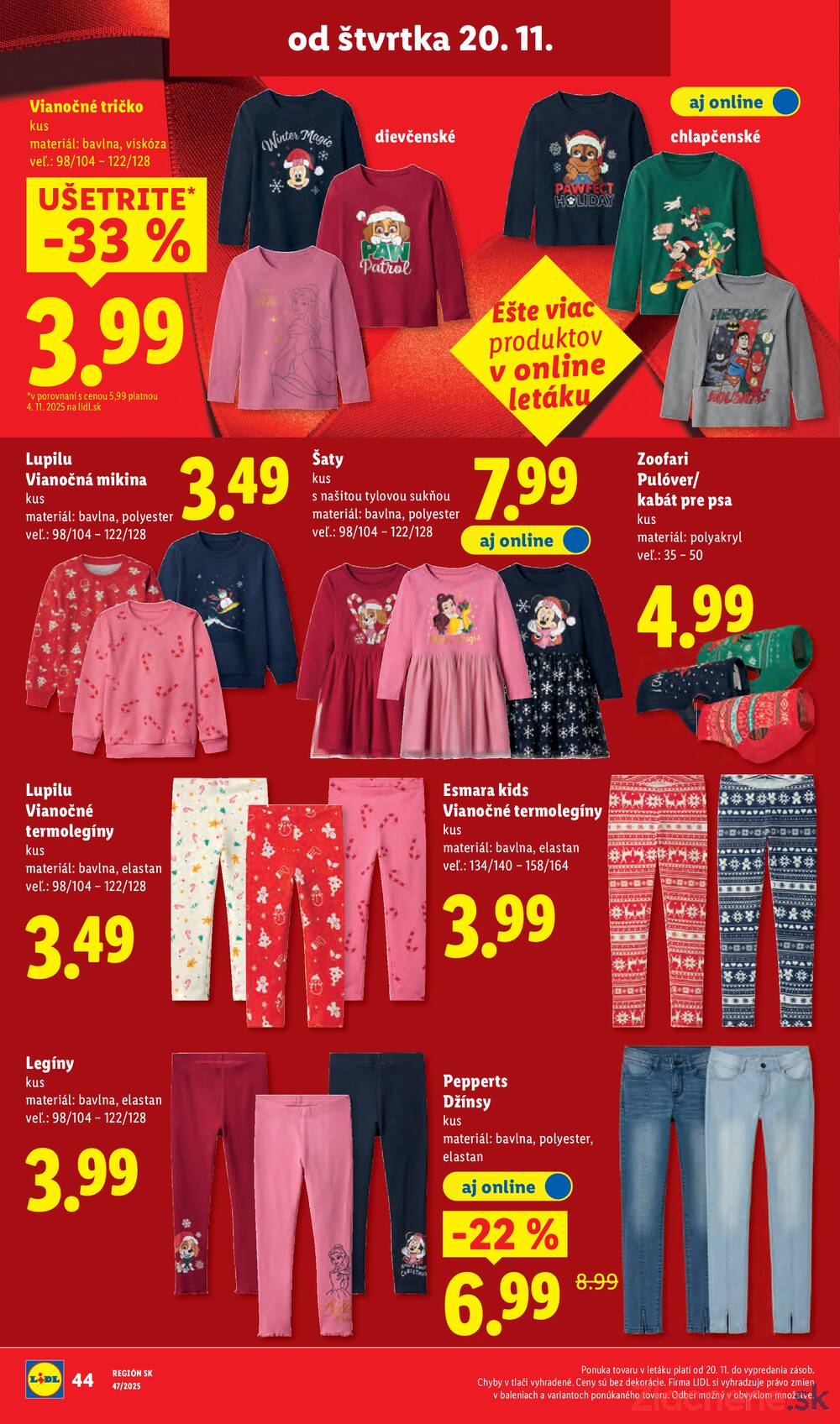Leták Lidl
		  platný do 23.11.2025 - strana 86