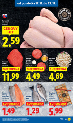 Leták Lidl
		  platný do 23.11.2025 - strana 11