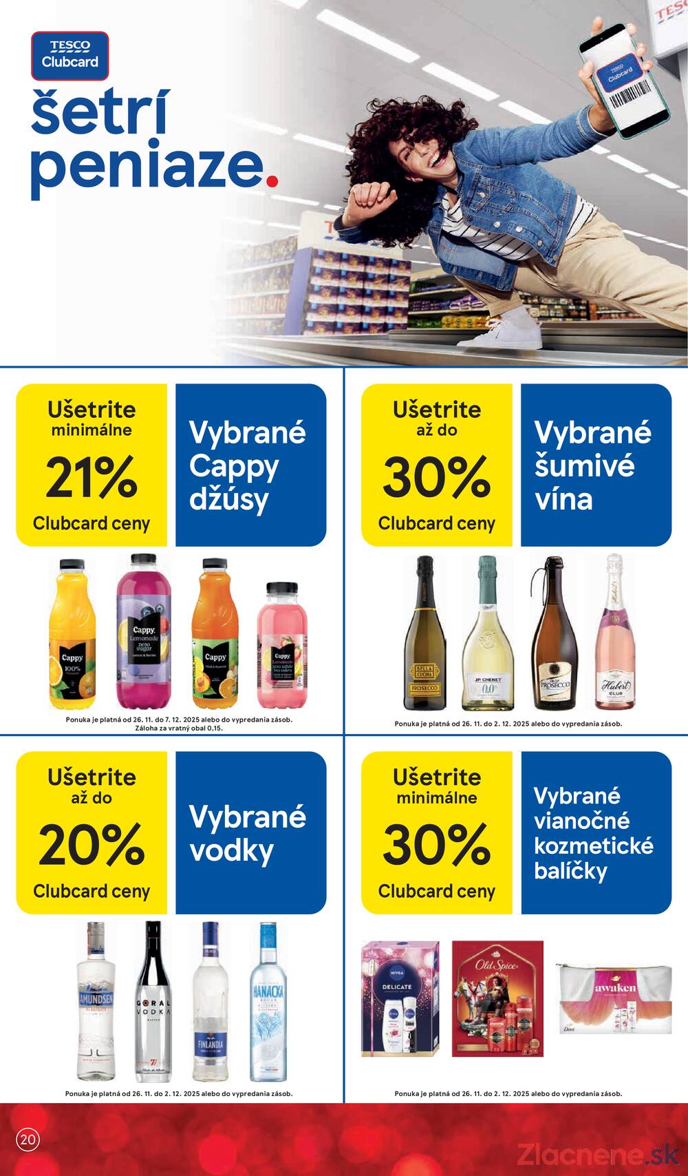 Leták Tesco
		  platný do 2.12.2025 - strana 20