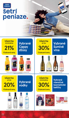 Tesco supermarkety od 26.11. do 2.12.2025