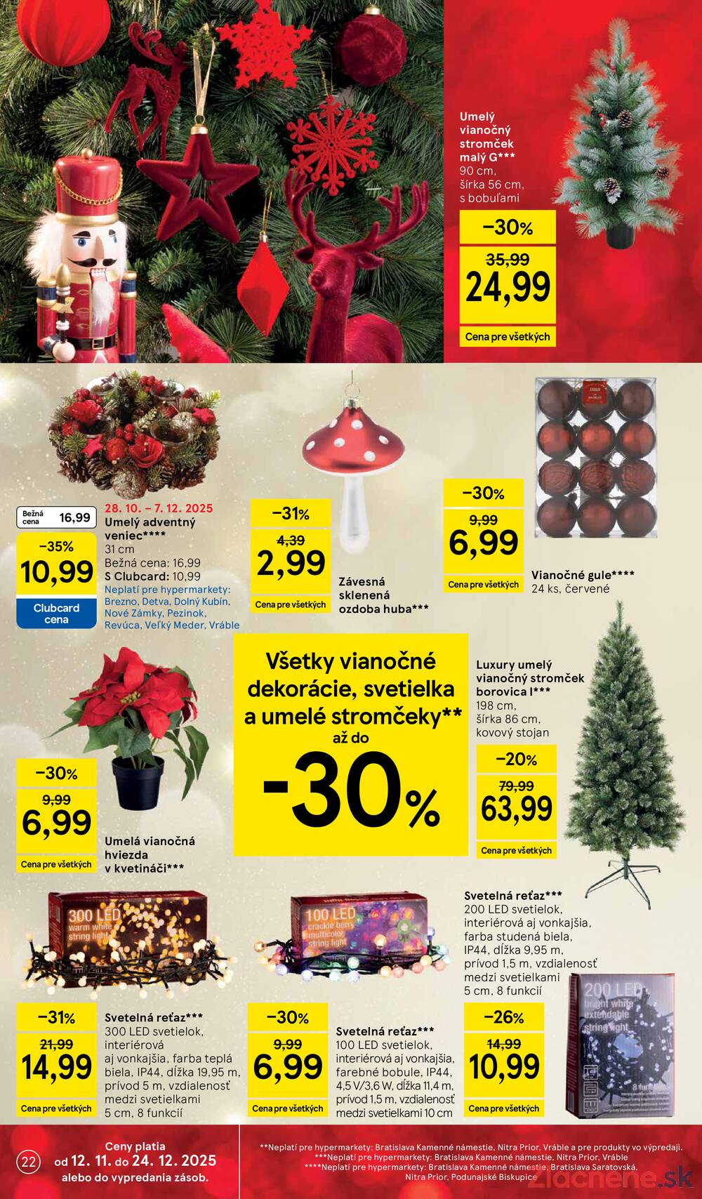 Leták Tesco
		  platný do 2.12.2025 - strana 22