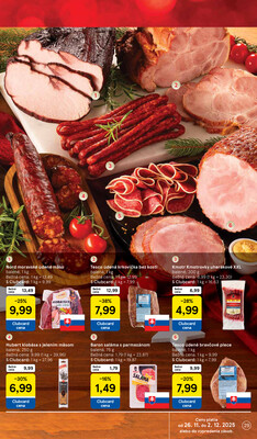 Tesco malé hypermarkety od 26.11. do 2.12.2025