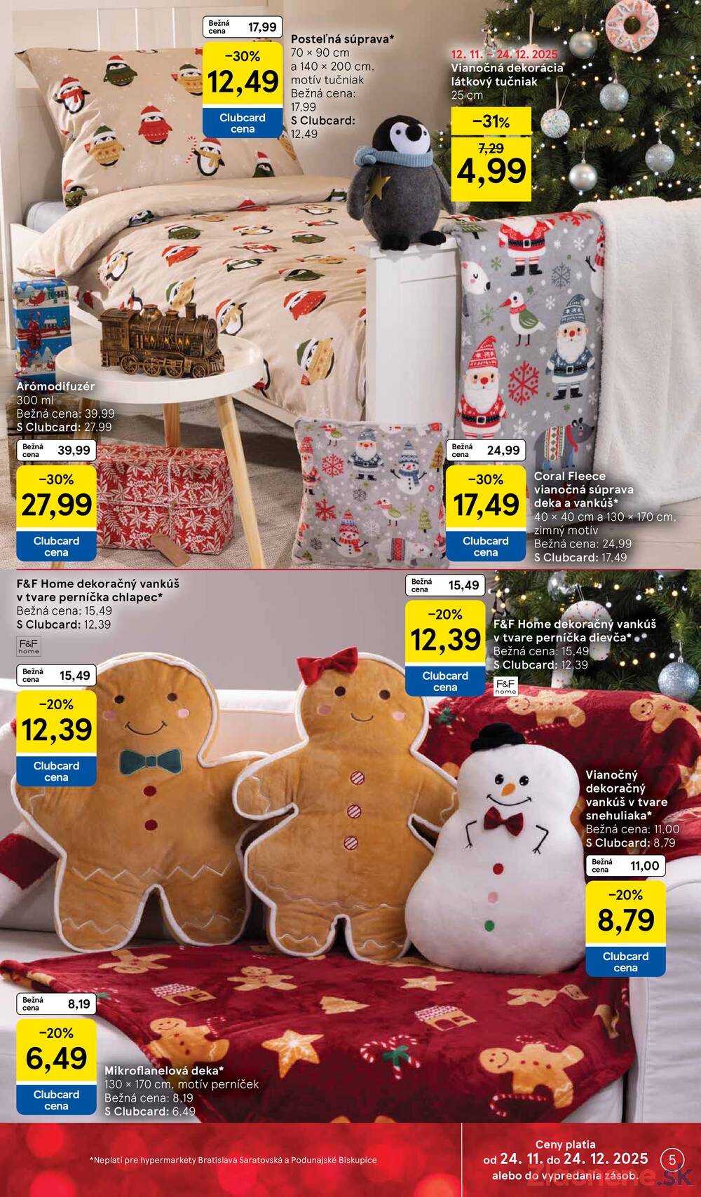 Leták Tesco - Tesco SPECIÁL velké hypermarkety  od 25.11. do 24.12.2025 - strana 5