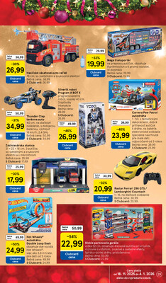 Tesco SPECIÁL velké hypermarkety  od 25.11. do 24.12.2025
