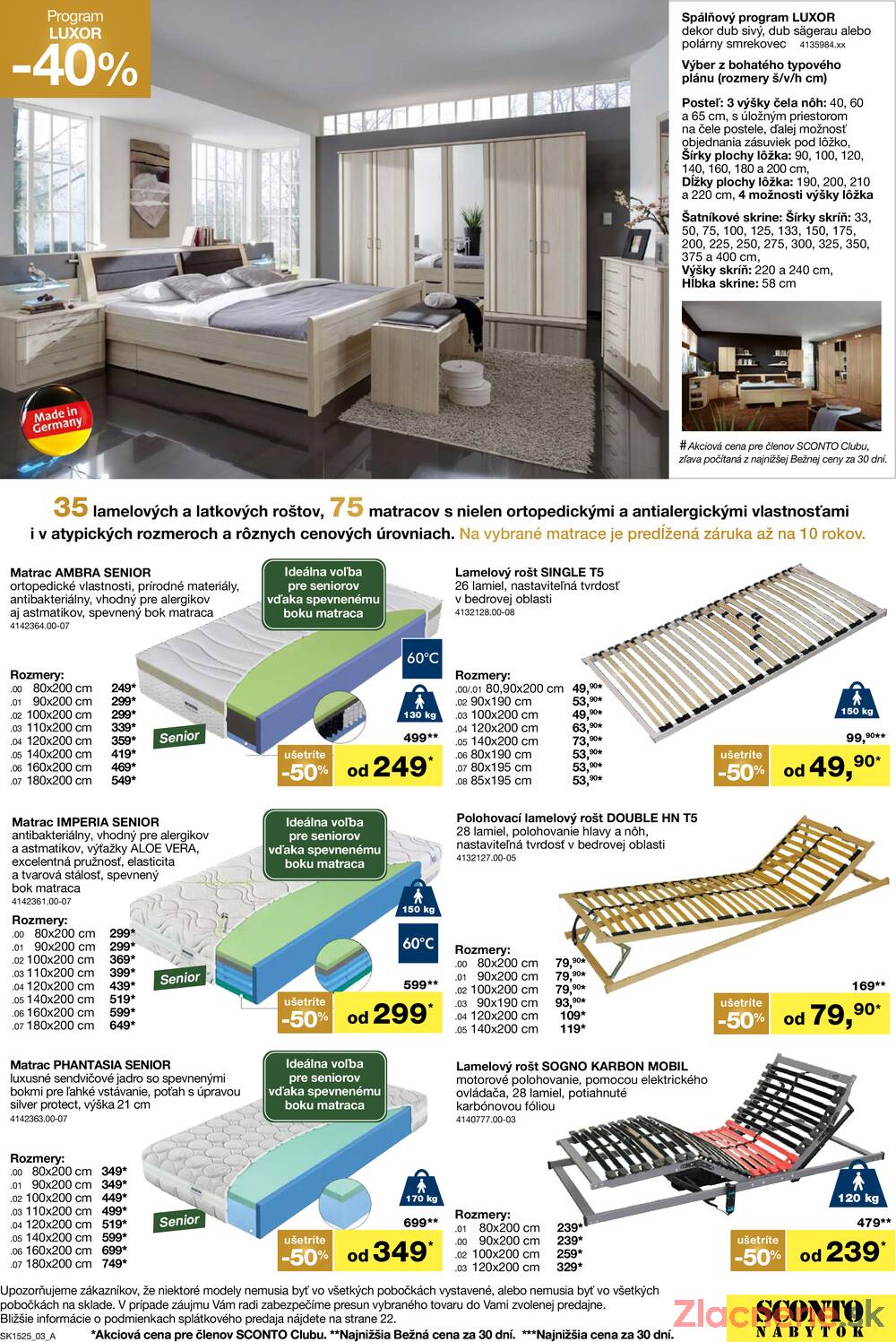 Leták SCONTO nábytok
platný do 21.12.2025 - strana 3