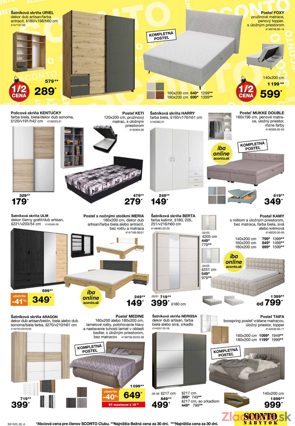 Leták SCONTO nábytok - Sconto nábytok od 26.11. do 21.12.2025 - strana 5