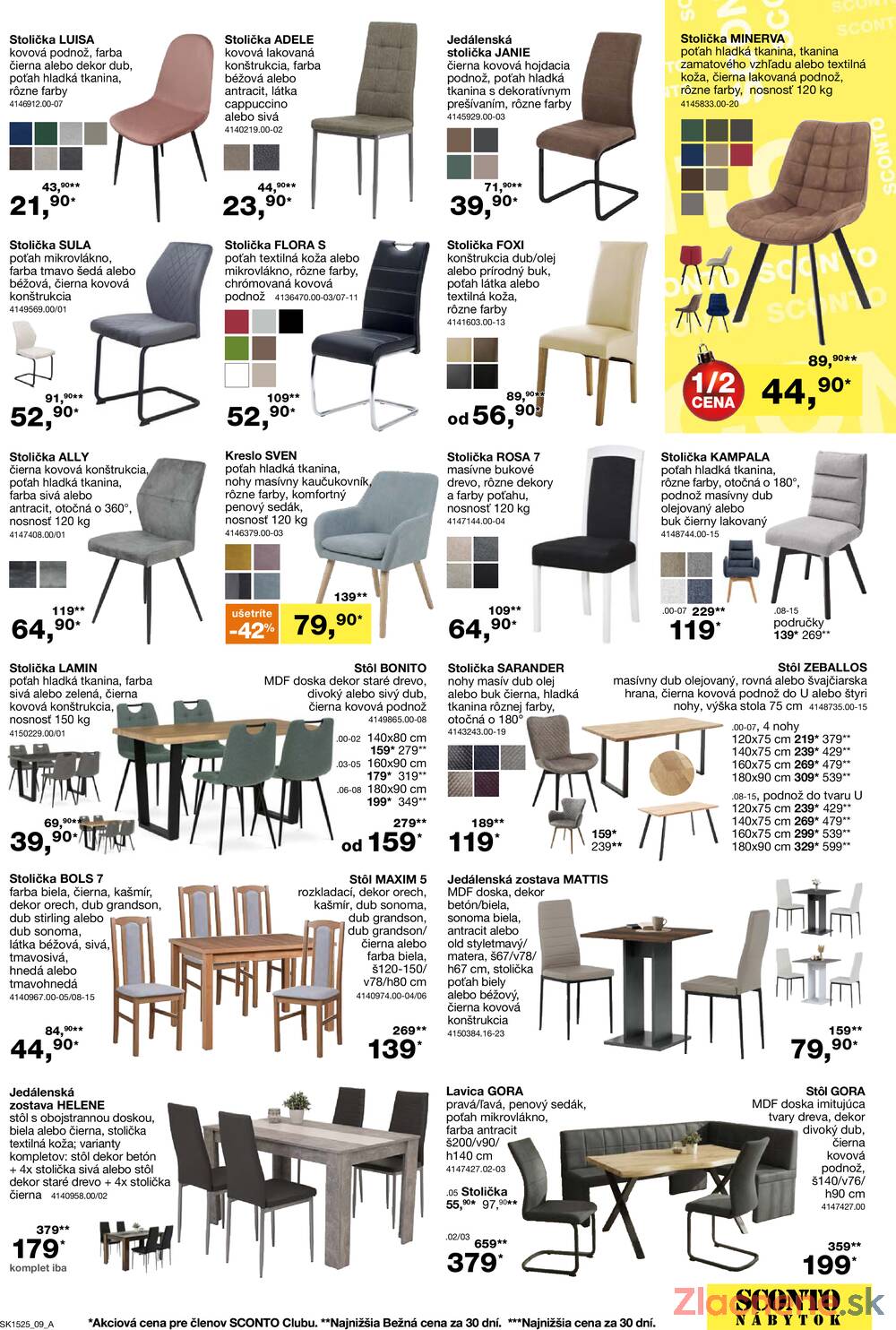 Leták SCONTO nábytok
platný do 21.12.2025 - strana 9