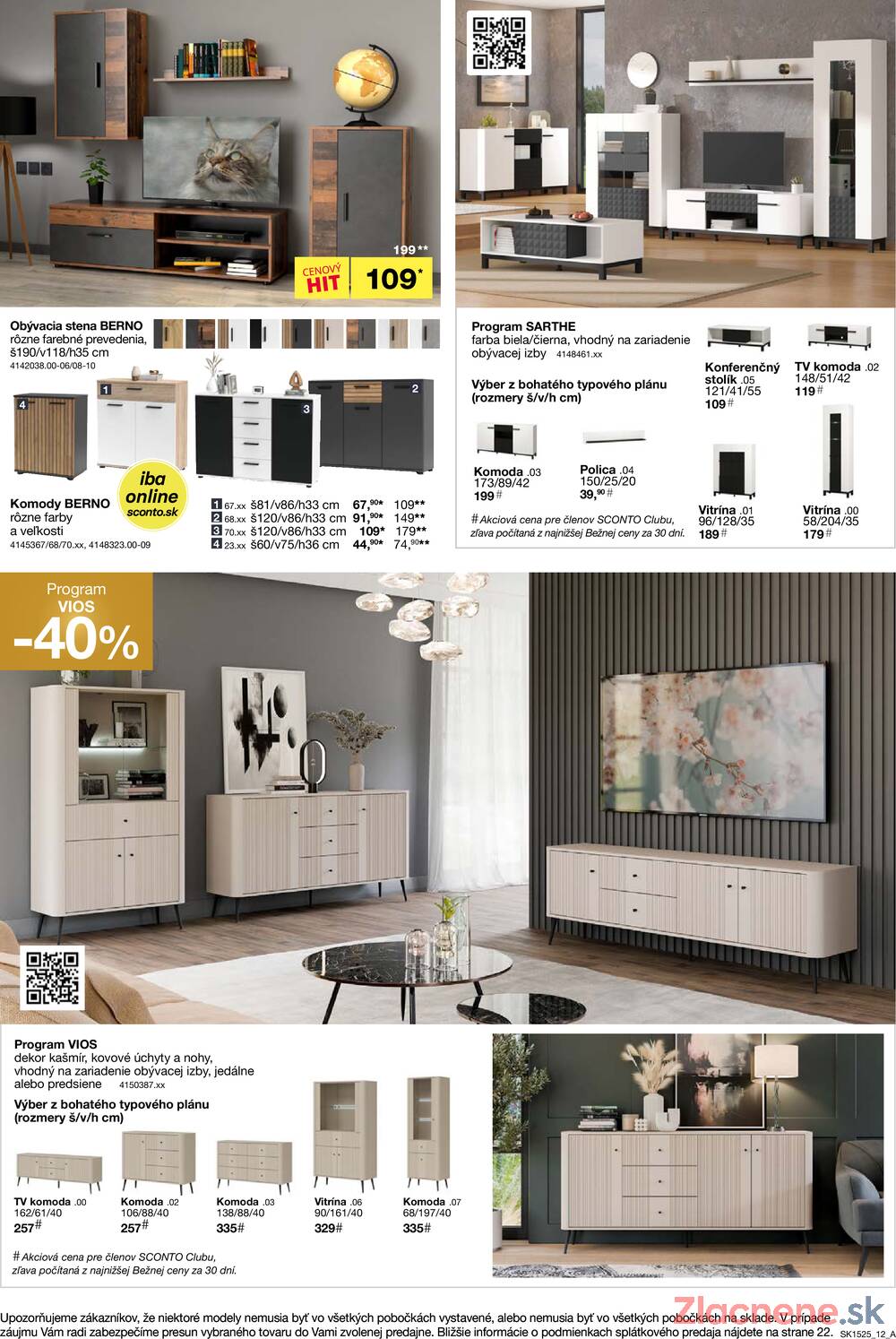 Leták SCONTO nábytok
platný do 21.12.2025 - strana 12