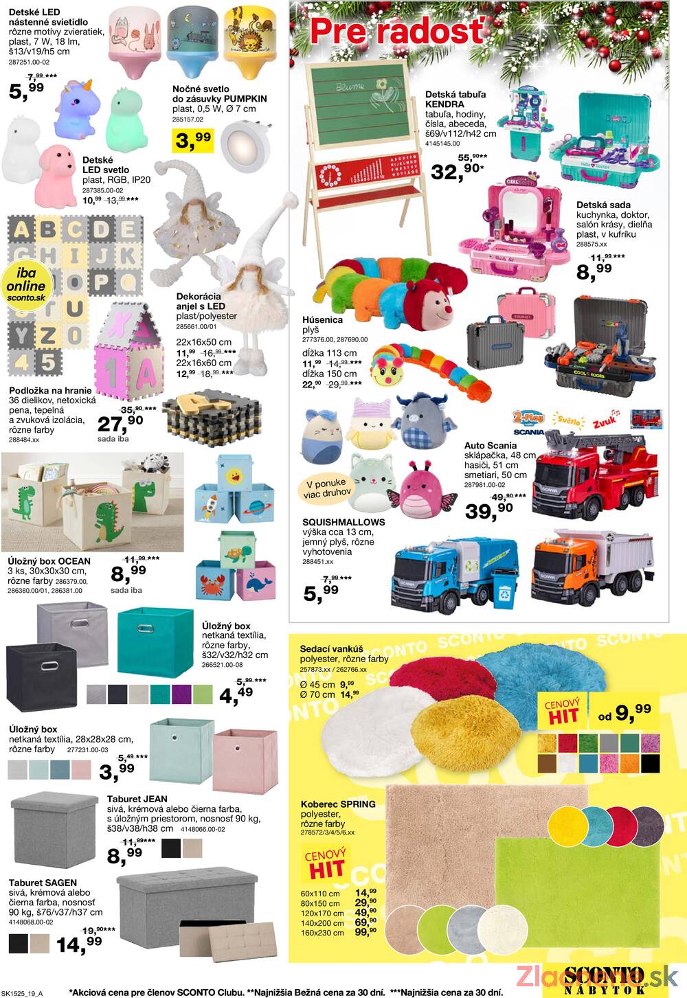 Leták SCONTO nábytok
platný do 21.12.2025 - strana 19
