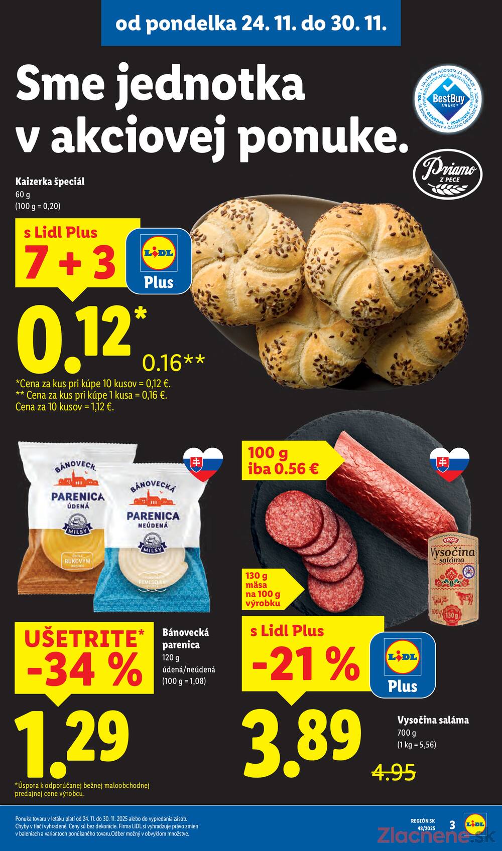 Leták Lidl
		  platný do 30.11.2025 - strana 3