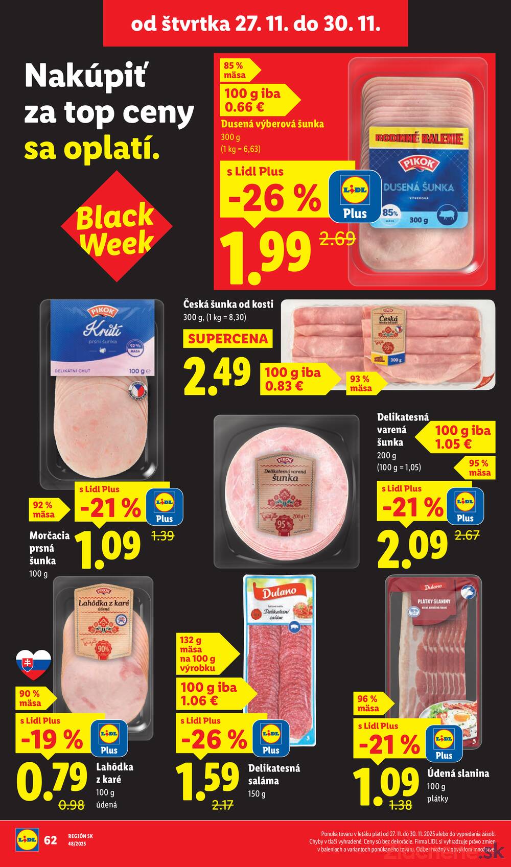 Leták Lidl
		  platný do 30.11.2025 - strana 62