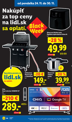 Leták Lidl
		  platný do 30.11.2025 - strana 50