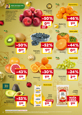 Leták Billa
platný do 2.12.2025 - strana 2