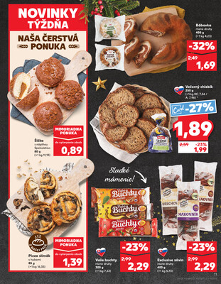 Kaufland 27.11. - 3.12. - Kaufland Brezno